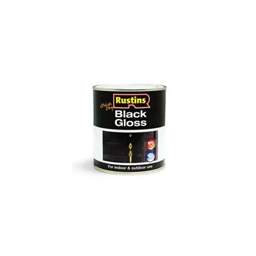 Rustins Quick Dry Matt Black Paint