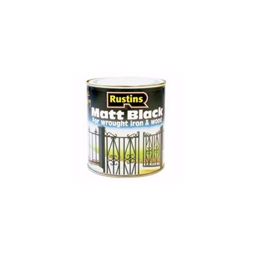 Rustins Matt Black Paint