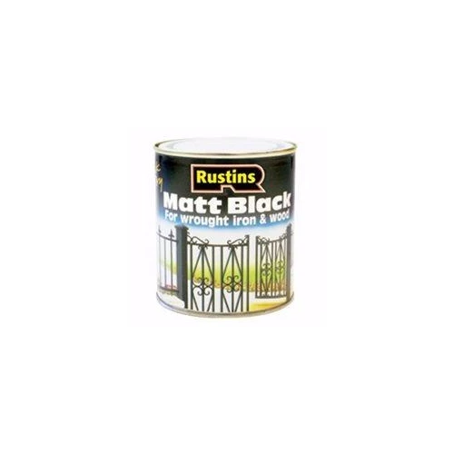 Rustins Matt Black Paint