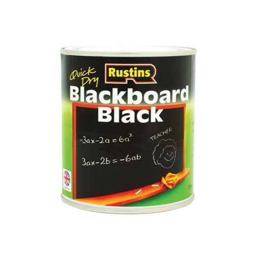 Rustins Quick Dry Blackboard Black 100ml