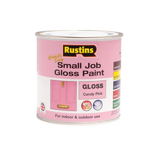 Rustins Small Job Gloss Candy Pink