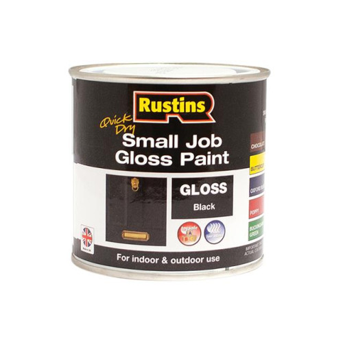 Rustins Small Job Gloss Black