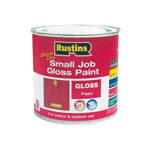 Rustins Small Job Gloss Poppy
