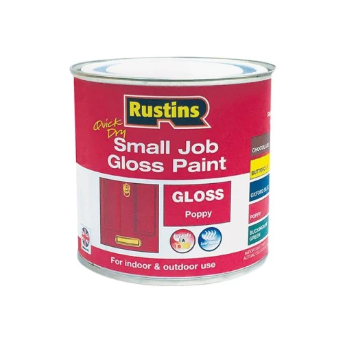 Rustins Small Job Gloss Poppy