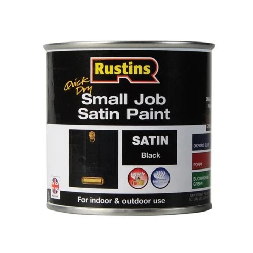 Rustins Small Job Satin Black