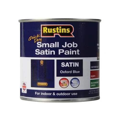 Rustins Small Job Satin Oxford Blue