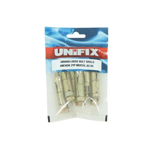 Ankerit Loose Bolt 6mm x 10mm Max Fixture (12mm drill) (10)