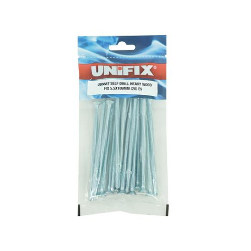 Self Drill Heavy Wood Fix 5.5X109mm (20)