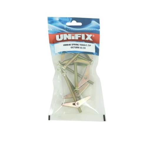 Spring Toggles M5 x 50mm (6)