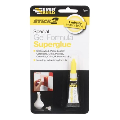 STICK 2 SUPERGLUE GEL 3GM