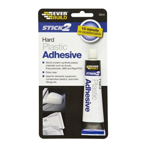 STICK 2 HARD PLASTIC ADHESIVE 30ML