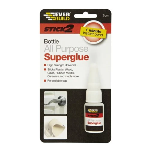 S2 ALL PURP SUPERGLUE BOTTLE 5GM