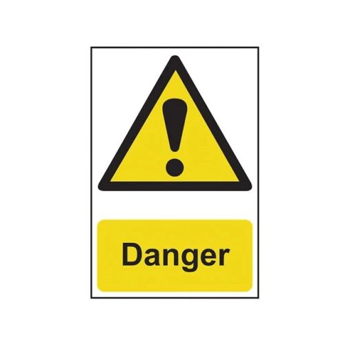 Scan Danger - PVC 200 x 300mm
