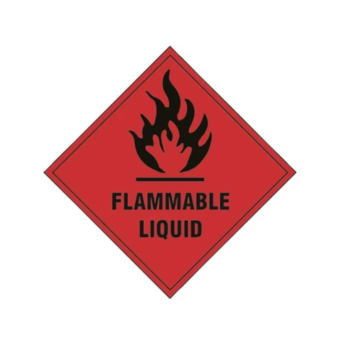 Scan Flammable Liquid SAV - 100 x 100mm
