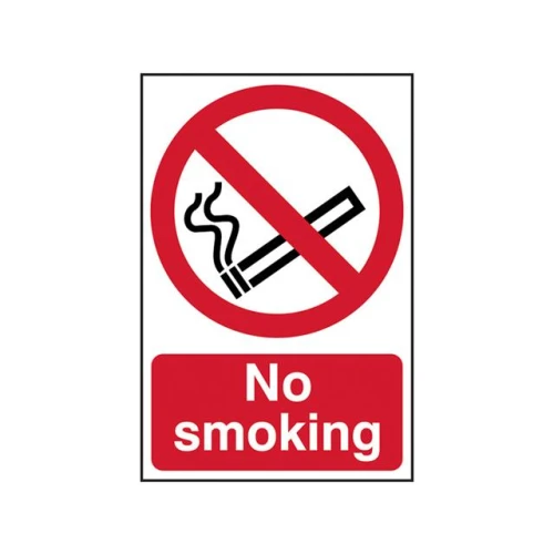 Scan No Smoking - PVC 400 x 600mm