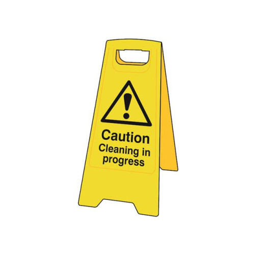 Scan Caution Cleaning In Progress Heavy-Duty A Board