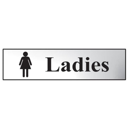 Scan Ladies - Chrome 200 x 50mm