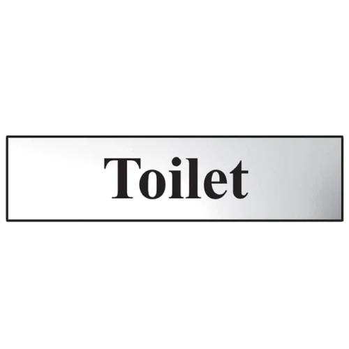 Scan Toilet - Chrome 200 x 50mm