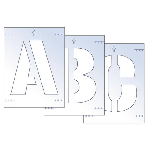 Scan Letter Stencil Kit 300mm