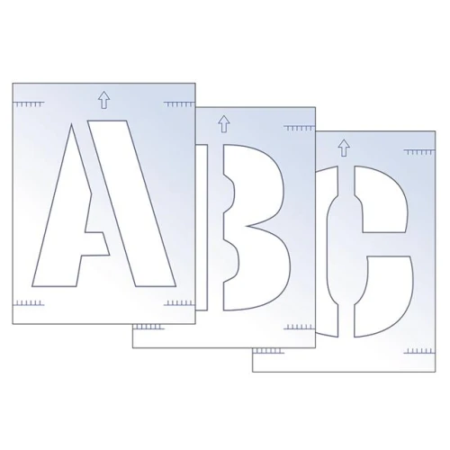 Scan Letter Stencil Kit 300mm
