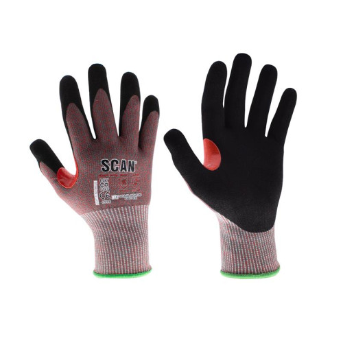 Scan Nitrile Palm Cut F Gloves - XXL (Size 11)