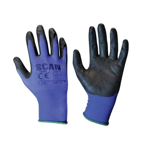 Scan Max. Dexterity Nitrile Gloves - Medium (Size 8)