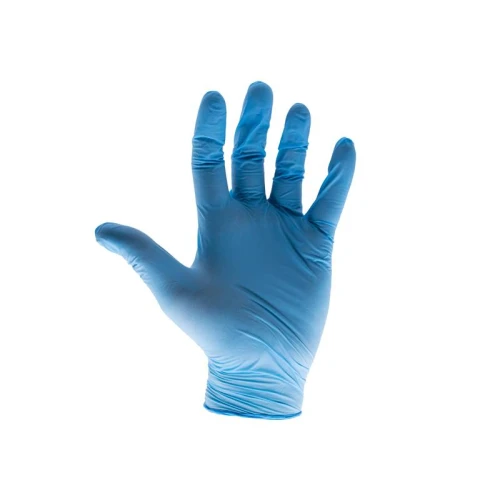 Scan Blue Nitrile Disposable Gloves Large (Box of 100)