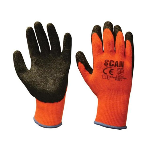 Scan Thermal Latex Coated Gloves - Extra Extra Large (Size 11)