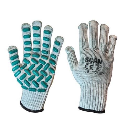 Scan Vibration Resistant Latex Foam Gloves - Extra Extra Large (Size 11)