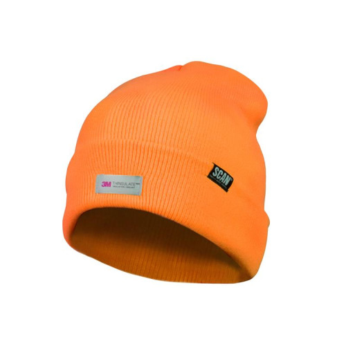Scan Hi-Vis Beanie Hat Orange
