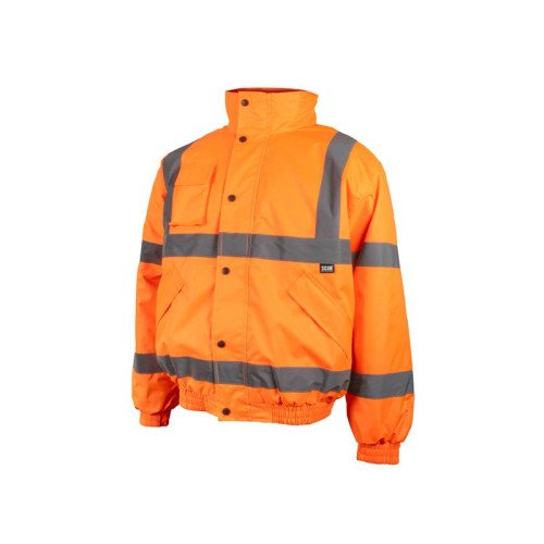 Scan Hi-Vis Bomber Jacket Orange - L (44in)