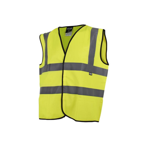 Scan Hi-Vis Waistcoat Yellow - XXXL (56in)
