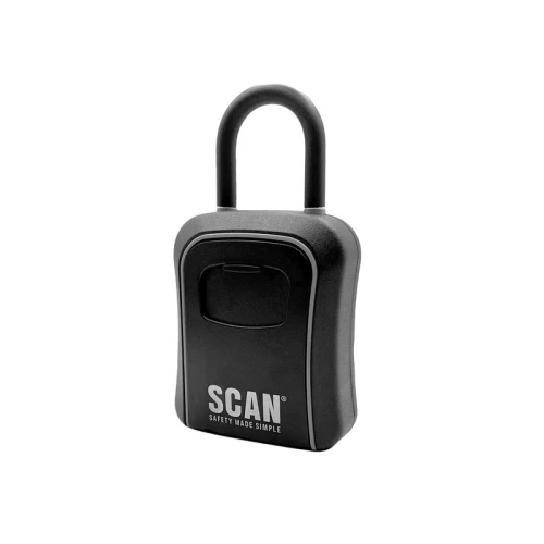 Scan 4 Wheel Combination Keysafe with Removable Shackle
