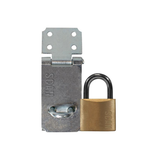 Scan Hasp and Staple 64mm + 40mm Padlock