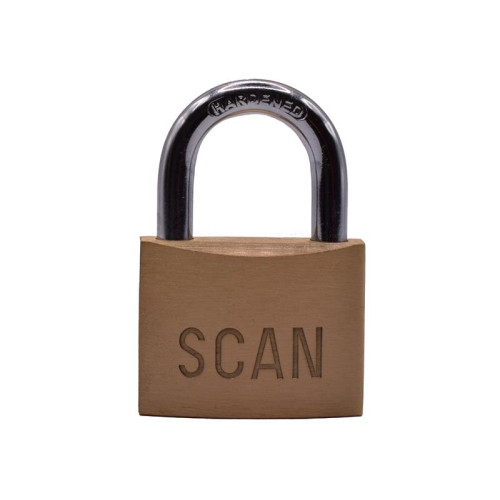 Scan Brass Padlock 50mm