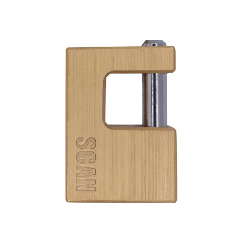 Scan Brass Shutter Padlock 60mm