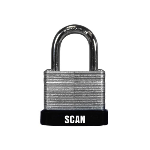 Scan Laminated Steel Padlock 30mm