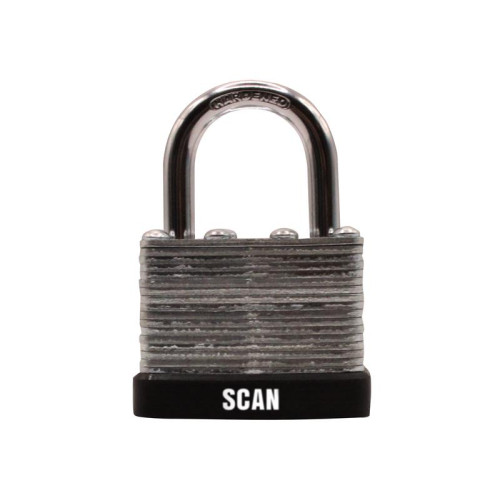 Scan Laminated Steel Padlock 40mm