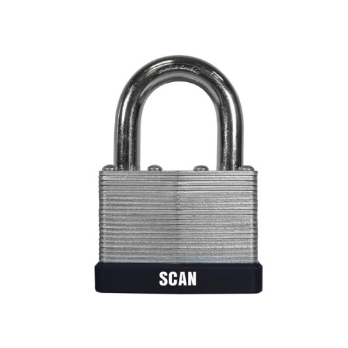 Scan Laminated Steel Padlock 50mm