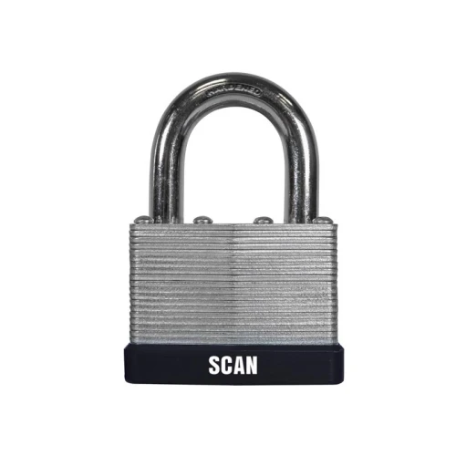 Scan Laminated Steel Padlock 50mm