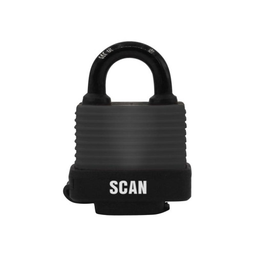 Scan Weatherproof Laminated Steel Padlock 50mm