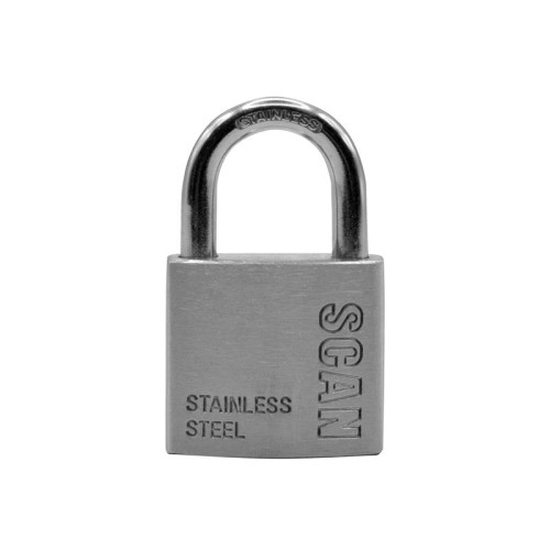 Scan Stainless Steel Padlock 38mm