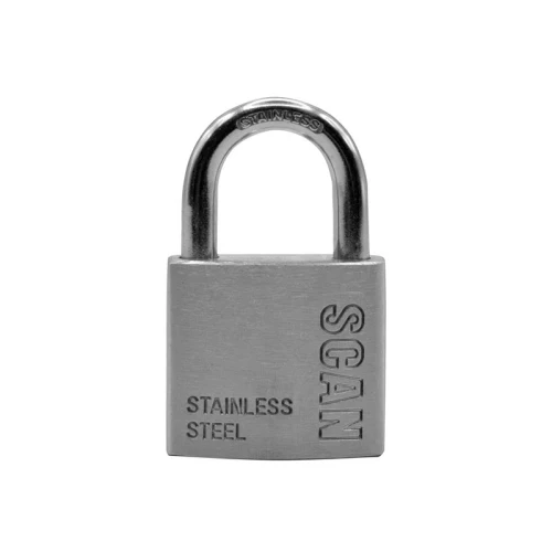 Scan Stainless Steel Padlock 38mm