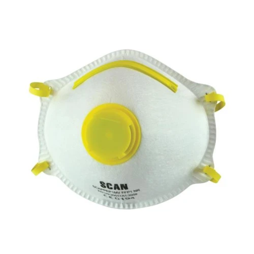 Scan Moulded Disposable Mask Valved FFP1 Protection (Box 10)