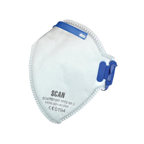 Scan Fold Flat Disposable Mask FFP2 Protection (Box 20)