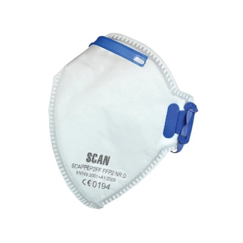 Scan Fold Flat Disposable Mask FFP2 Protection (Box 20)