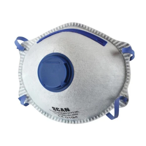 Scan Moulded Disposable Odour Mask Valved FFP2 Protection (3)