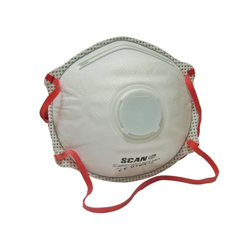 Scan Moulded Disposable Valved Masks(10) FFP3