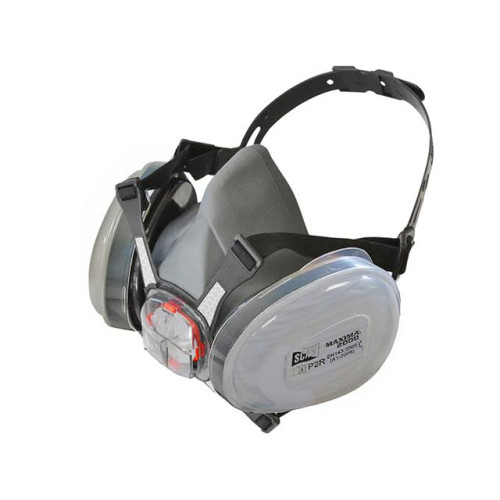 Scan Twin Half Mask Respirator + P2 Dust Filter Cartridges