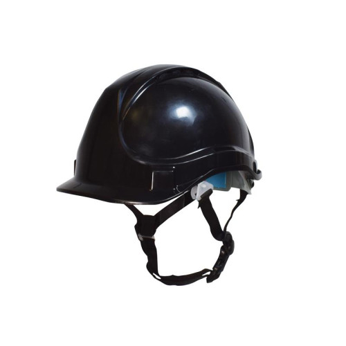 Scan Short Peak Safety Helmet Black